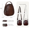 image:imageIswee Small Crossbody Bag for Women Small Leather Shoulder Purse Phone BagLight Blue