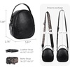 image:imageIswee Small Crossbody Bag for Women Small Leather Shoulder Purse Phone BagLight Grey