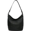 image:imageIswee Soft Leather Hobo Shoulder Crossbody Handbag Purse for Women ToteBlack