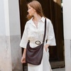 image:imageIswee Soft Leather Hobo Shoulder Crossbody Handbag Purse for Women TotePink