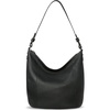 image:imageIswee Soft Leather Hobo Shoulder Crossbody Handbag Purse for Women ToteBlack