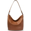 image:imageIswee Soft Leather Hobo Shoulder Crossbody Handbag Purse for Women ToteBrown