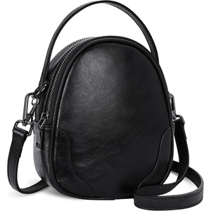 image:imageIswee Small Crossbody Bag for Women Small Leather Shoulder Purse Phone BagBlack