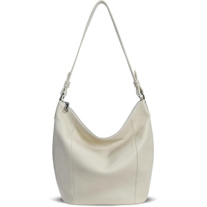 image:imageIswee Soft Leather Hobo Shoulder Crossbody Handbag Purse for Women ToteBeige