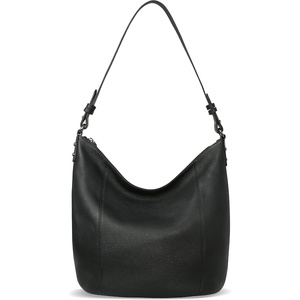 image:imageIswee Soft Leather Hobo Shoulder Crossbody Handbag Purse for Women ToteBlack