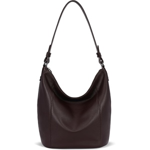 image:imageIswee Soft Leather Hobo Shoulder Crossbody Handbag Purse for Women ToteCoffee