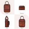 image:imageIswee Crossbody Bag Leather Purse Shoulder Bag with Built in WalletBrown
