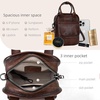 image:imageIswee Crossbody Bag Leather Purse Shoulder Bag with Built in WalletCoffee