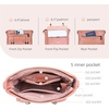 image:imageIswee Soft Leather Crossbody Bags for Women Shoulder Handbags Multi PocketsCamel Pink