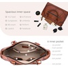image:imageIswee Leather Crossbody Purse Tote Bag Satchel Bag Ladies Shoulder HandbagWine
