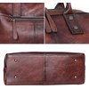 image:imageIswee Satchel Bags Leather Purses for Women Handbag Shoulder Bag Hobo ToteCoffee