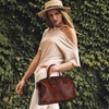 image:imageIswee Satchel Bags Leather Purses for Women Handbag Shoulder Bag Hobo ToteGreen