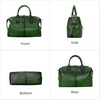 image:imageIswee Satchel Bags Leather Purses for Women Handbag Shoulder Bag Hobo ToteGreen