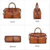 image:imageIswee Satchel Bags Leather Purses for Women Handbag Shoulder Bag Hobo ToteLight Brown