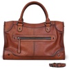 image:imageIswee Leather Crossbody Purse Tote Bag Satchel Bag Ladies Shoulder HandbagBrown