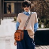 image:imageIswee Retro Leather Crossbody Bags for Women Shoulder Purse Satchel HandbagWine