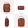 image:imageIswee Small Antitheft Crossbody Bag for Women Leather Shoulder HandbagCoffee