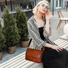 image:imageIswee RFID Crossbody Bag for Women Leather Shoulder Handbag EverydayCoffee