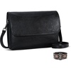 image:imageIswee RFID Crossbody Bag for Women Leather Shoulder Handbag EverydayBlack